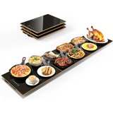 BuffetFlex™ — ajuste a mesa, mantenha o calor.