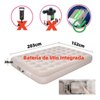 Praticidade para montar, conforto para dormir: KIT ConfortCamp™ [ACOMPANHA BOMBA E 2 TRAVESSEIROS]