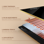 BuffetFlex™ — ajuste a mesa, mantenha o calor.