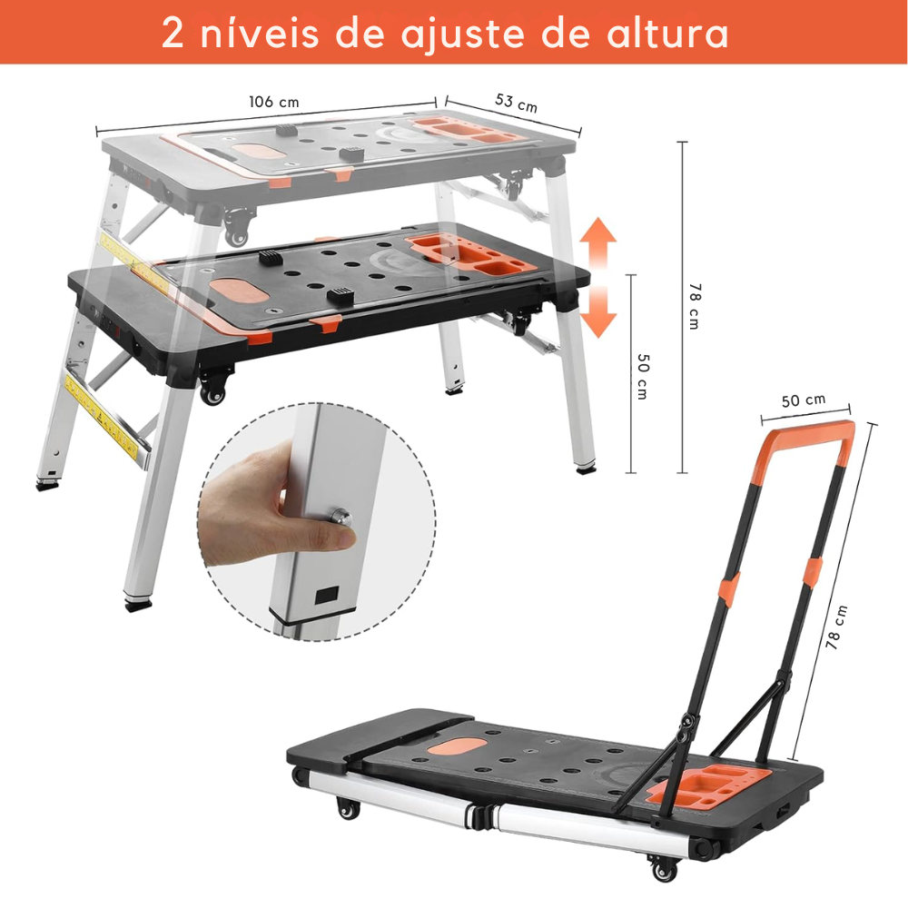 Estação Flex: Sete soluções. Um só equipamento.