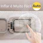 Praticidade para montar, conforto para dormir: KIT ConfortCamp™ [ACOMPANHA BOMBA E 2 TRAVESSEIROS]