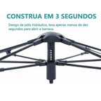Praticidade para montar, conforto para dormir: KIT ConfortCamp™ [ACOMPANHA BOMBA E 2 TRAVESSEIROS]