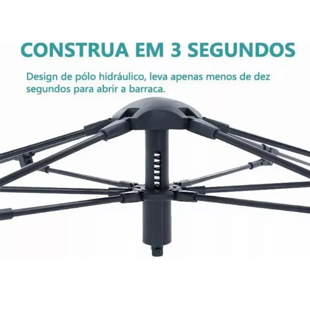 Praticidade para montar, conforto para dormir: KIT ConfortCamp™ [ACOMPANHA BOMBA E 2 TRAVESSEIROS]