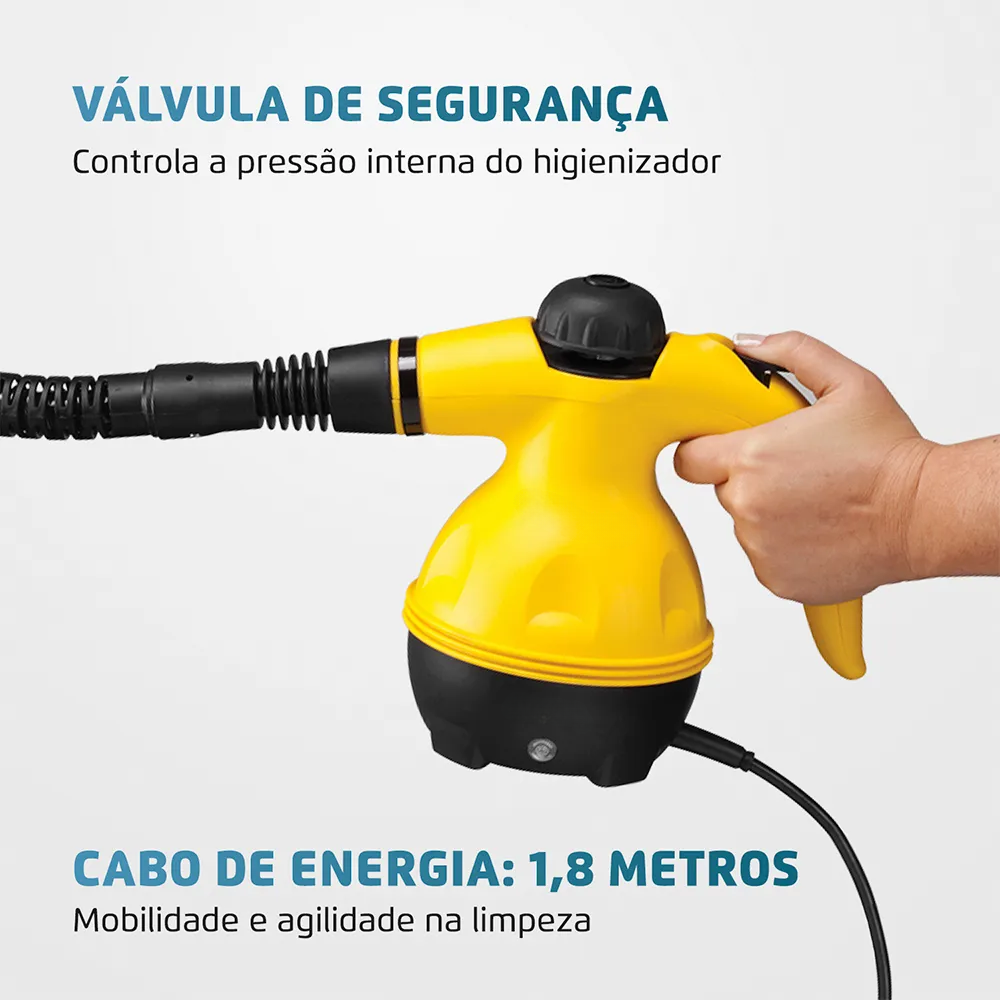 TurboVapor™: Vapor que solta a sujeira, sem esforço. [+ BRINDE ESPECIAL]