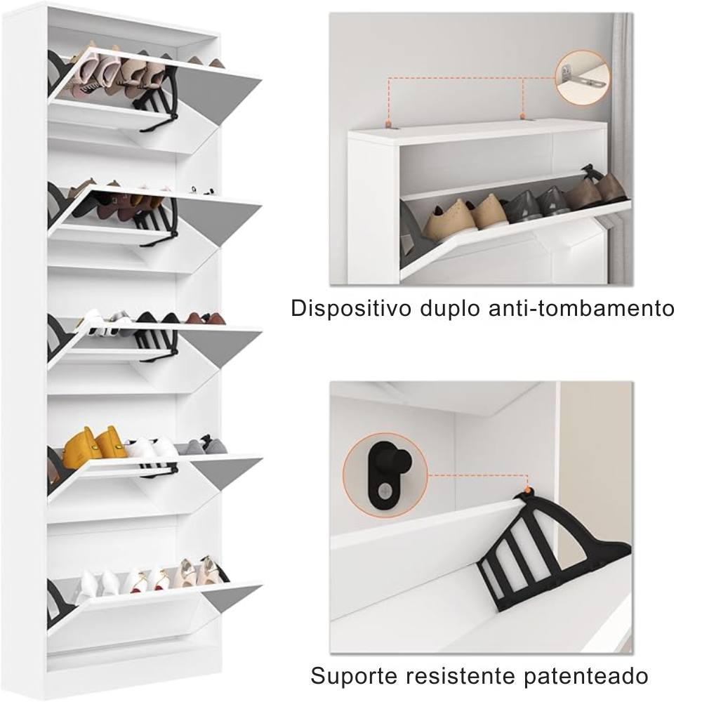 SlimReflex™: Versatilidade que valoriza seu espaço.