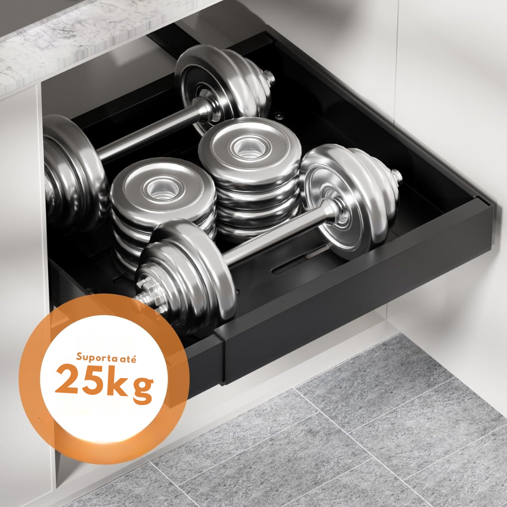 [Kit 2 Unidades] GavetaFlex™ — Ajusta ao seu armário, sem furar