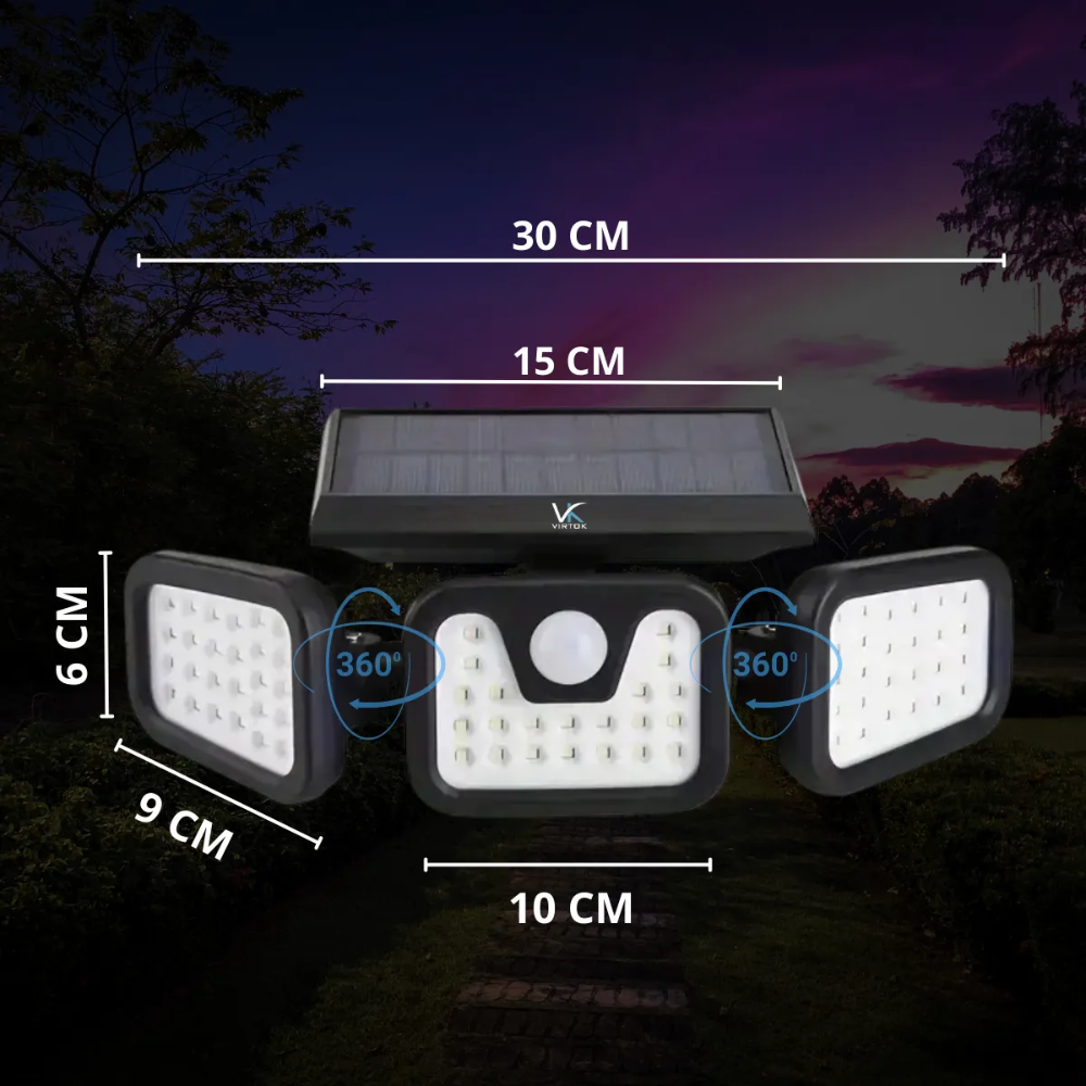 EcoGuard Solar™: Ilumina mais, consome menos.