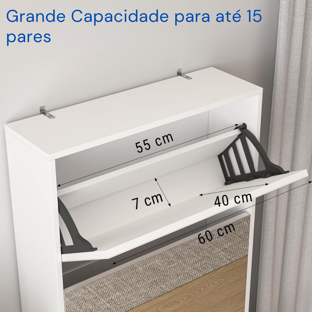 SlimReflex™: Versatilidade que valoriza seu espaço.