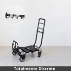 CargoFlex 2 em 1™: Força para carregar, leve para guardar.