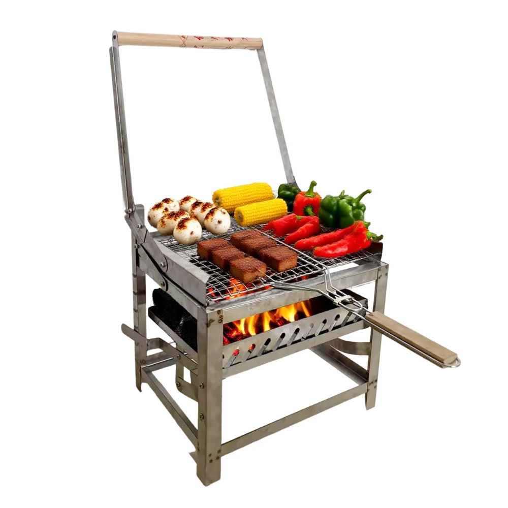 BrasaGrill 360™ — Controle total, ponto perfeito.