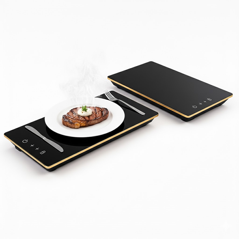 BuffetFlex™ — ajuste a mesa, mantenha o calor.