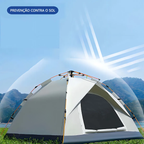 Praticidade para montar, conforto para dormir: KIT ConfortCamp™ [ACOMPANHA BOMBA E 2 TRAVESSEIROS]